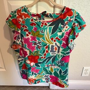 Floral Women's Top - Multicolor